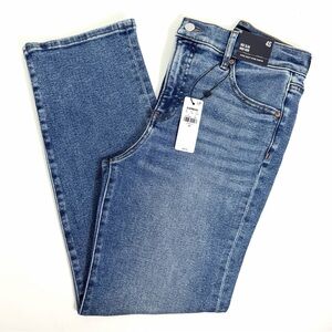 Express Women's High Waisted Medium Wash Hyper Sculpt '90s Slim Jeans Size 4S